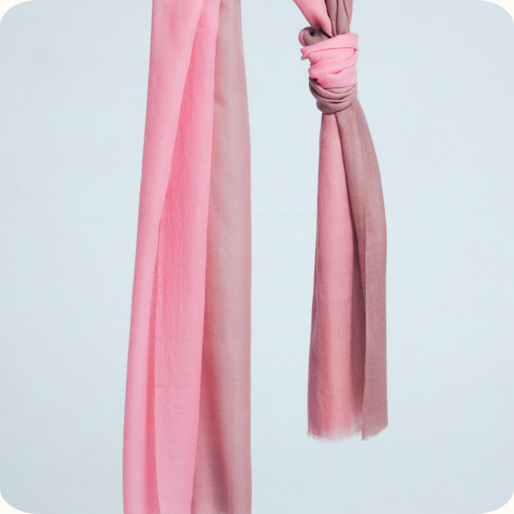Rosée Cacao Pashmina 漸層披肩