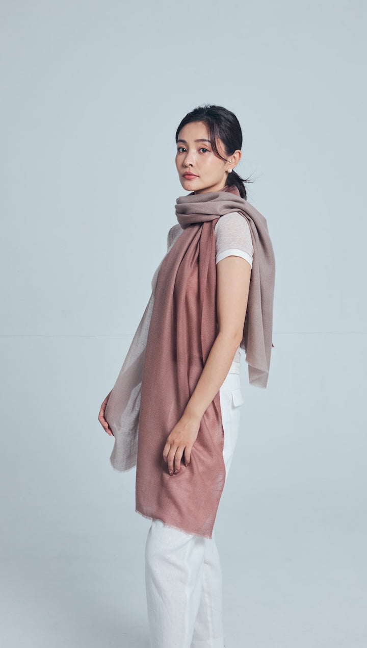 Brume de Mousse Pashmina 漸層披肩