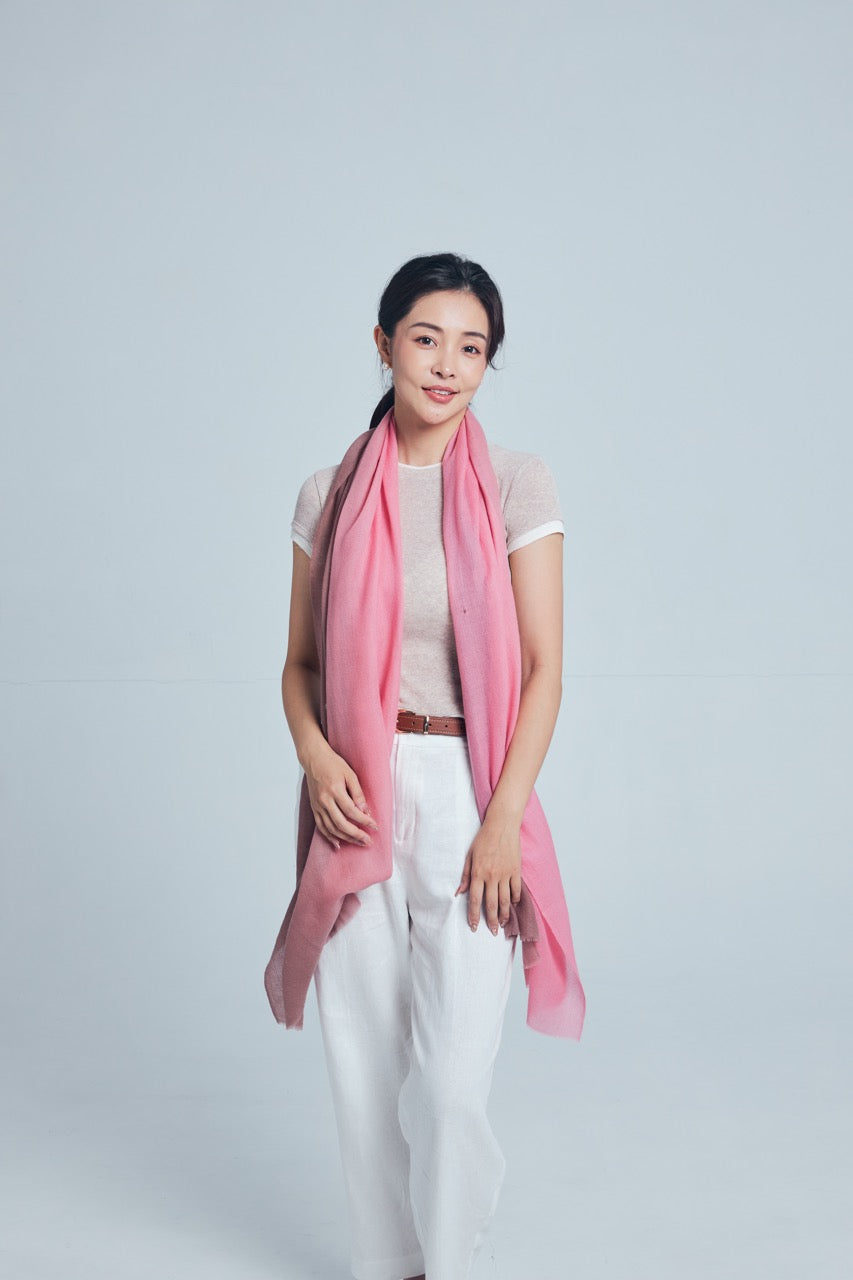 Rosée Cacao Pashmina 漸層披肩