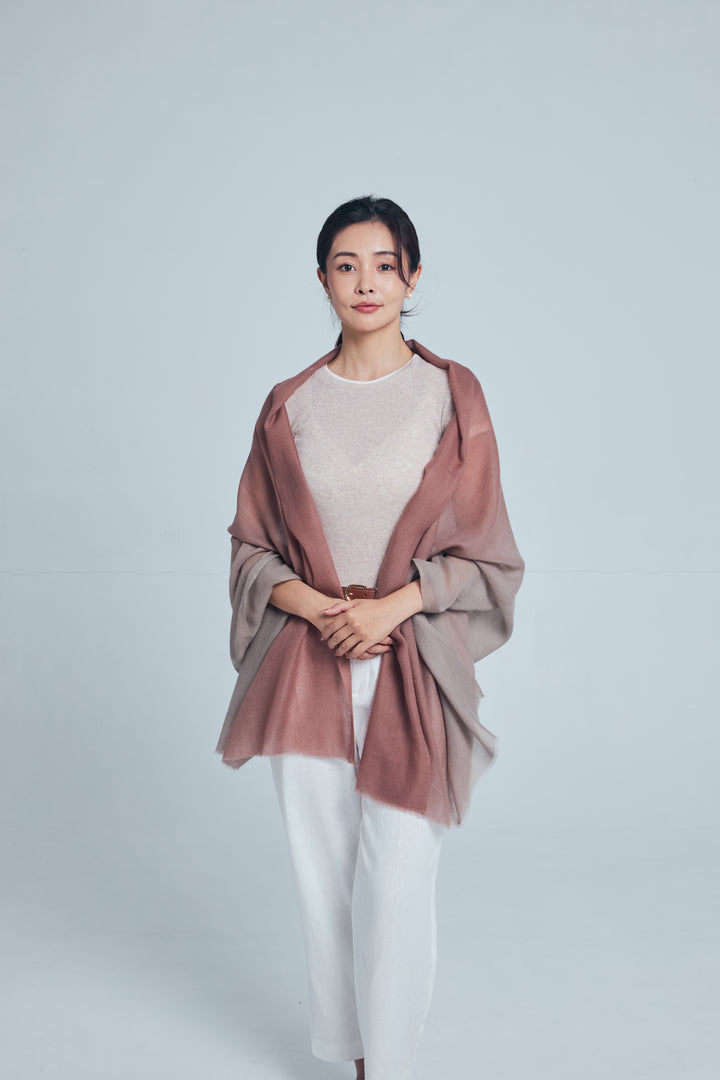 Brume de Mousse Pashmina 漸層披肩