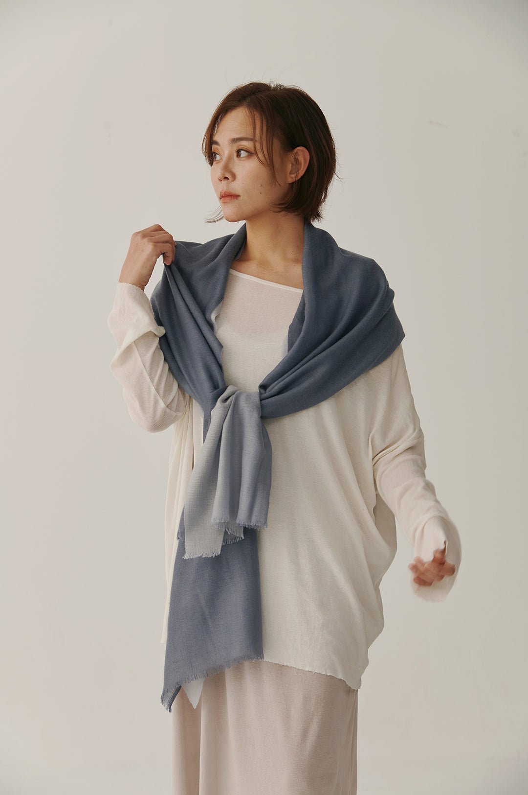 Mirage Marin Pashmina Ombre 披肩