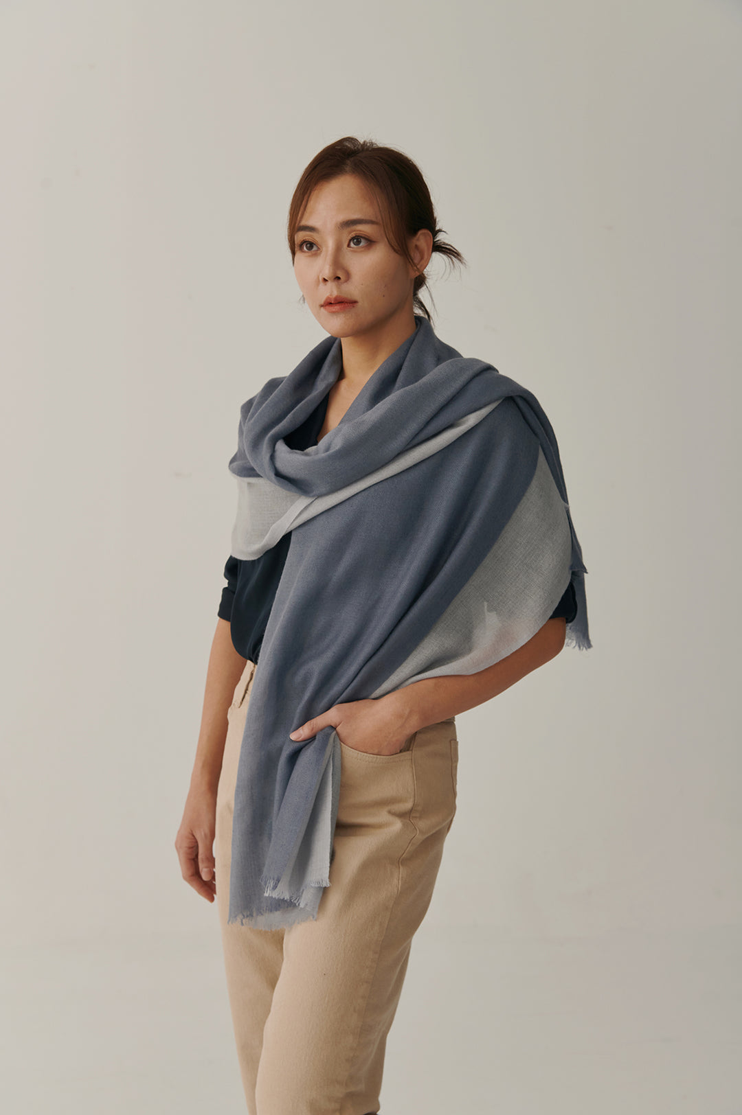 Mirage Marin Pashmina Ombre 披肩