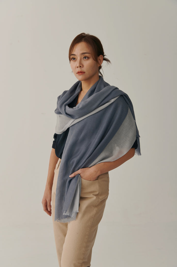 Mirage Marin Pashmina Ombre 披肩