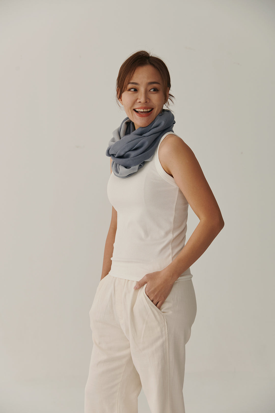 Mirage Marin Pashmina Ombre 披肩